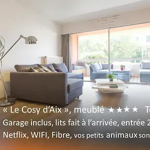 Appartement Aix Centre Cosy Calme Garage Terrasse, Aix-les-Bains