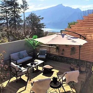 Appartement Loft Christina Moderne Et Confortable, Vue Lac, Climatisation, Parking, Aix-les-Bains